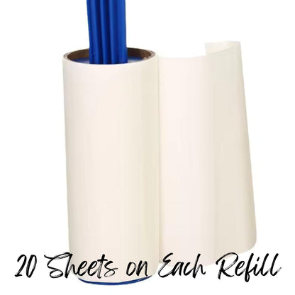 Sticky Lint Remover Roller for Cleaning (Pack of 5)